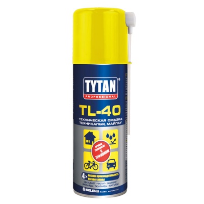 Смазка-аэрозоль универсальная ТИТАН TL-40 150мл 1/